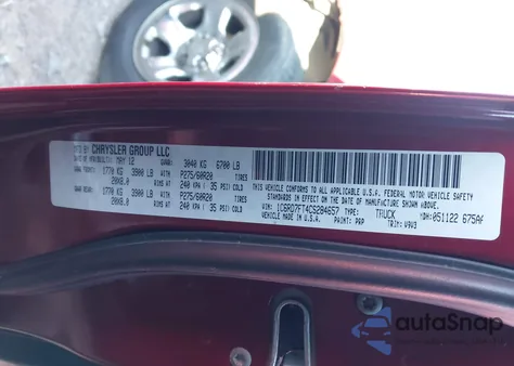 2012 Ram 1500 St from USA, damaged, VIN 1C6RD7FT4CS284657